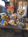 70s The Aristocats Walt Disney Prod Stuffed Doll Complete Set (R014) 