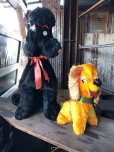 画像15: Vintage Giant Black Standing Poodle Plush Stuffed Toy Doll (R017) 