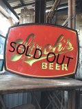 Vintage Stroh's Beer Lighted Bar Sign (R020) 