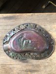 画像10: Vintage Souvenir Metal Tray Ashtray LONE BANDIT TRADING POST (R034)