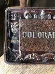 画像4: Vintage Souvenir Metal Tray Ashtray COLORADO (R027)