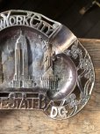 画像3: Vintage Souvenir Metal Tray Ashtray New York City EMPIRE STATE BLDG (R037)