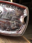 画像4: Vintage Souvenir Metal Tray Ashtray LAS VEGAS (R032)