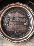 画像2: Vintage Souvenir Metal Tray Ashtray VICTORIA (R028) (2)