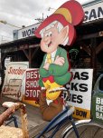 画像3: 【店舗引き取り限定】Vintage Keebler Company Advertising Ernie The Keebler Elf Sign Huge ! 275cm (R045)