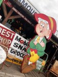 画像2: 【店舗引き取り限定】Vintage Keebler Company Advertising Ernie The Keebler Elf Sign Huge ! 275cm (R045) (2)