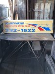 画像12: Vintage Greyhound Lines Inc Advertising Greyhound Bus Display Sign (R049)