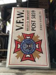 画像15: 【店舗引き取り限定】Vintage VFW VETERANS OF FOREIGN WARS OF THE UNITED STATES Sign (R053)