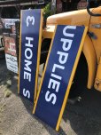 画像12: 【店舗引き取り限定】Vintage GOODYEAR Store Display & HOME SUPPLIES Porcelain Sign Huge ! (R054)