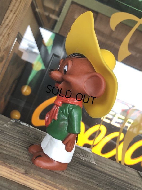 画像2: 70s Vintage Speedy Gonzales R.DAKIN Vinyl Doll (R071) 