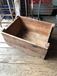 画像10: 20s Antique Wooden Crate with Rope Handles Huge! THE MILLER LOOK CO (R076) 