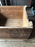 画像4: 20s Antique Wooden Crate with Rope Handles Huge! THE MILLER LOOK CO (R076) 