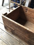 画像3: 20s Antique Wooden Crate with Rope Handles Huge! THE MILLER LOOK CO (R076) 