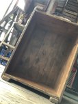 画像28: 20s Antique Wooden Crate with Rope Handles Huge! THE MILLER LOOK CO (R076) 