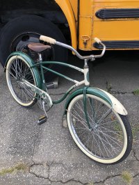  【店舗引き取り限定】50s Vintage Schwinn Straight bar Cruiser Bicycle 26” (R077)