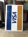 画像12: Vintage VISA Credit Card Store Display Hanging Sign w/Wall Bracket  (R079)