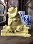 画像15: Vintage Ceramic Cowboy Humpty Dumpty String Holder Horton Ceramics (R080) 