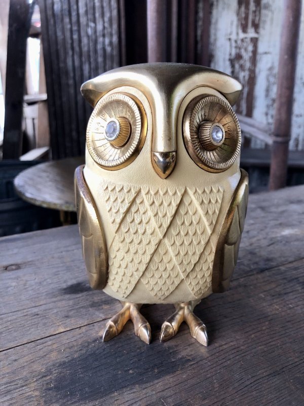 画像1: Vintage BUBO Midnight Owl AM Transistor Solid State Radio Clash of the Titans! (R079) 