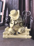 Vintage Ceramic Cowboy Humpty Dumpty String Holder Horton Ceramics (R080) 