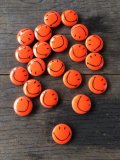 60s Vintage Original Happy Smiley Smile Face Button Pins Pinback (R085) 