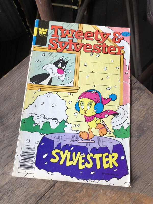 画像1: 70s Vintage WHITMAN Comic Tweety and Sylvester (R121) 