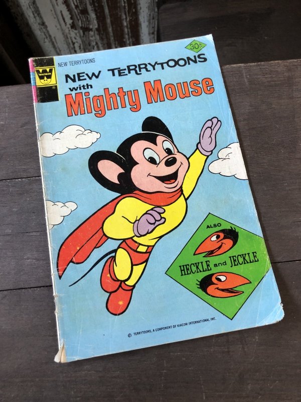 画像1: 70s Vintage WHITMAN Comic Mighty Mouse (R105) 