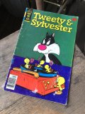 70s Vintage GOLD KEY Comic Tweety and Sylvester (R120) 