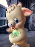 画像10: 60s Vintage Ledraplastic Cow Rubber Squeaky Doll (R126) 