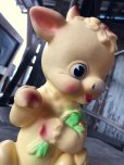 画像9: 60s Vintage Ledraplastic Cow Rubber Squeaky Doll (R126) 