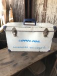 画像1: Vintage PAN AM Airlines Passenger Documents Case Box Rare! Hard to Find (R129)  (1)