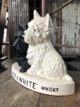 画像4: Black & White Whisky Terrier Dogs Advertising Display Figurine (R137)