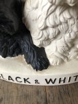 画像7: Black & White Whisky Terrier Dogs Advertising Display Figurine (R137)