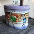 画像2: Vintage M&M's Tin Can Happy Holidays 1999 (R168)  (2)