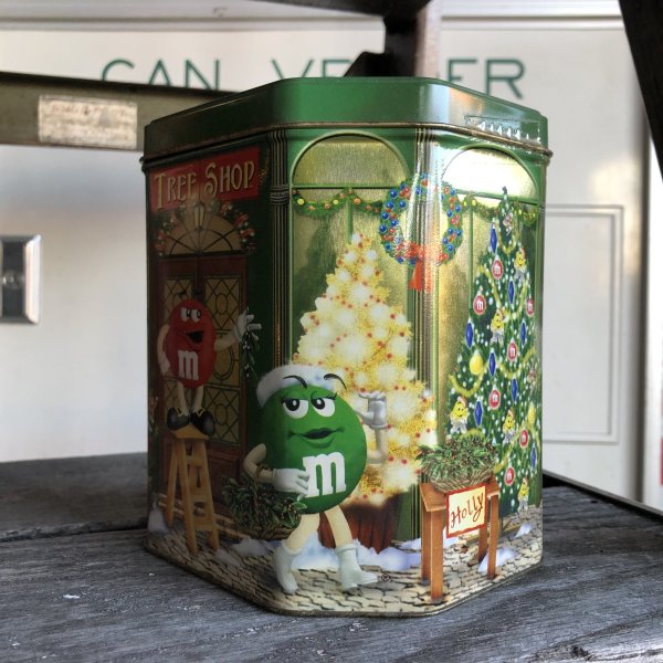 画像2: Vintage M&M's Tin Can Happy Holidays 2000 (R169) 