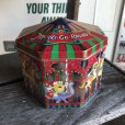 画像1: Vintage M&M's Tin Can Happy Holidays 1997 (R176)  (1)