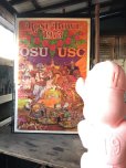 画像18: ROSE BOWL 1973 OSU vs USC Vintage Original Poster (R181) 