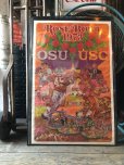 画像1: ROSE BOWL 1973 OSU vs USC Vintage Original Poster (R181)  (1)