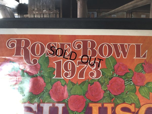 画像2: ROSE BOWL 1973 OSU vs USC Vintage Original Poster (R181) 