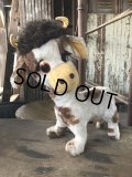 Vintage Cow Plush Doll (R189) 