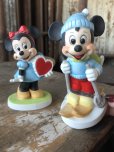 画像8: 70s Vintage Ceramic Figurine Mickey Mouse Ski (R196) 