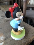 画像3: 70s Vintage Ceramic Figurine Minnie Mouse Heart (R197) 