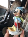 画像1: 70s Vintage Ceramic Figurine Mickey Mouse Ski (R196)  (1)