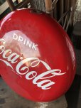 画像4: 50s Original DRINK Coca-Cola Porcelain Enamel Button Sign (R201) 