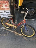  【店舗引き取り限定】Vintage Fire pattern Bicycle FIRE BOMB 24" (R203)