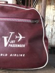 画像3: 60s Vintage Qantas V-Jet Passenger Airline Bag (R206) 