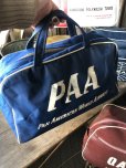 画像16: 50s Vintage PAA Pan American World Airways PAN AM Airline Bag (R205) 