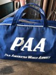 画像6: 50s Vintage PAA Pan American World Airways PAN AM Airline Bag (R205) 