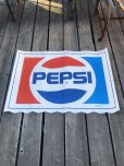 画像1: Vintage PEPSI Cardboard Store Sign (R209) (1)