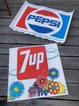 画像10: Vintage PEPSI Cardboard Store Sign (R209)