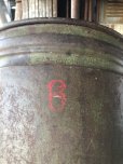 画像10: Vintage Industrial Metal Trush Can (R212)